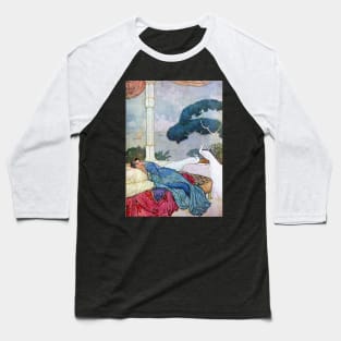 Fulfilled Desire - Edmund  Dulac Baseball T-Shirt